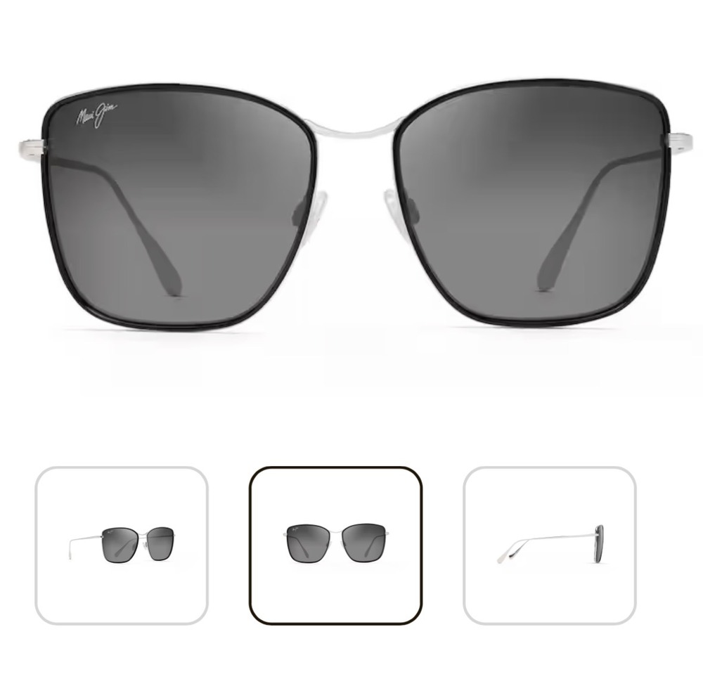 Maui Jim Tiger Lili Sunglasses Replacement Lenses MJ0561S-001 57mm Neutral Gray